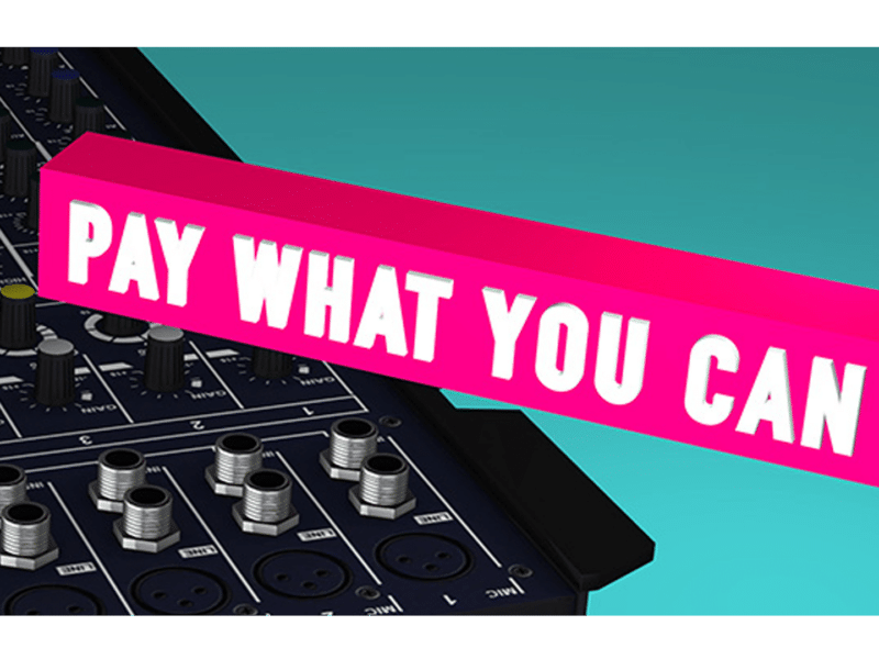 Pay what you can logo